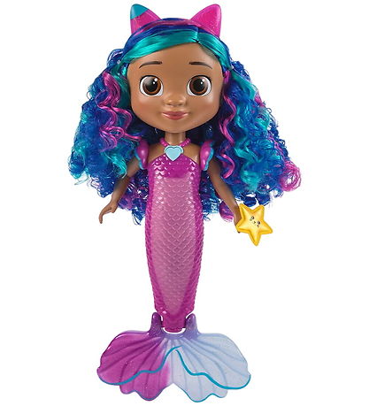 Gabby's Dollhouse Doll - Sing & Shine Mermaid Gabby Doll - 36 c