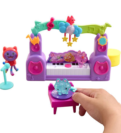 Gabby's Dollhouse Spielzeug - Pawsome Party Zimmer-Geschichtense