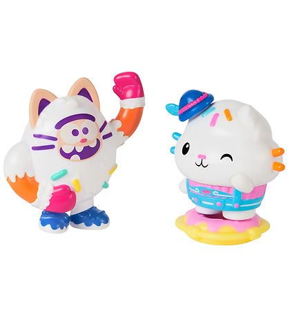 Gabby's Dollhouse Toy Figurine - Cakey CAT & Cookie Bobby