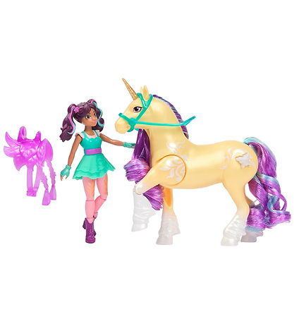 Figurines Unicorn Academy - Ava & Magie des plantes Leaf Figurines Unicorn Academy - Ava & Magie des plantes Leaf
