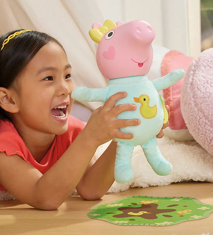 Peppa Pig Figure - Oinks Duck Snuggles Baby - 28 cm