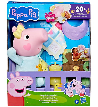 Figurine Peppa Pig - Oinks Canard Snuggles Evie - 28 cm - 5 Part Figurine Peppa Pig - Oinks Canard Snuggles Evie - 28 cm - 5 Part