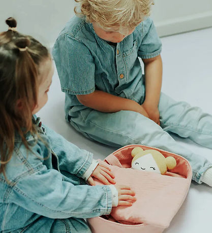 Poupée av. Ascenseur/Literie Krea - Rose Poupée av. Ascenseur/Literie Krea - Rose