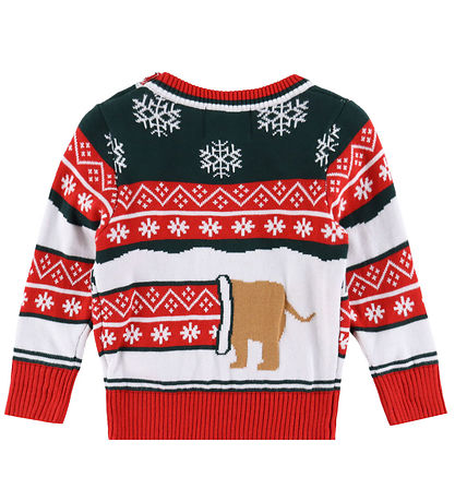 Jule-Sweaters Genser - Strikk - Pølsen Dog Julegenser Jule-Sweaters Genser - Strikk - Pølsen Dog Julegenser