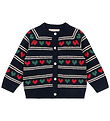 Konges Sløjd Cardigan - Ull/Polyamid - Belou - Heart