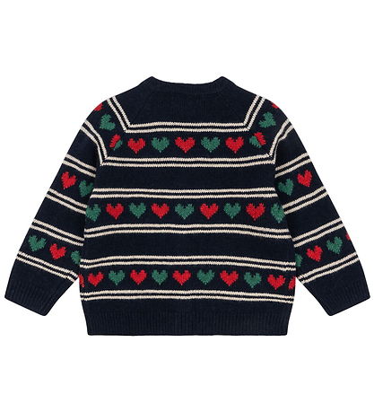 Konges Sløjd Cardigan - Wool/Polyamide - Belou - Heart