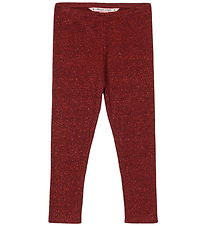 Konges Sløjd Trousers - Roli - Red Dahlia w. Glitter
