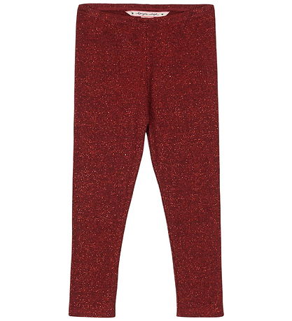 Konges Sløjd Byxor - Roli - Röd Dahlia m. Glitter