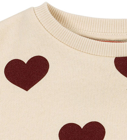 Sweat-shirt Konges Sløjd - Lou - Dégustation Coeur Sweat-shirt Konges Sløjd - Lou - Dégustation Coeur