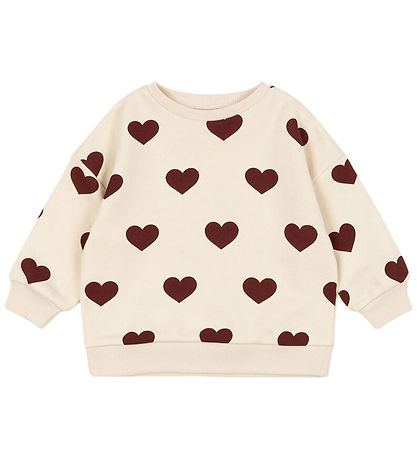 Sweat-shirt Konges Sløjd - Lou - Dégustation Coeur Sweat-shirt Konges Sløjd - Lou - Dégustation Coeur