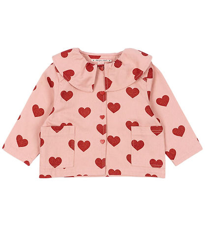 Konges Sløjd Denim Jacket - Magot - Amour Glitter Konges Sløjd Denim Jacket - Magot - Amour Glitter