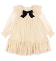 Konges Sløjd Tulle Dress - Bow - Parchment Konges Sløjd Tulle Dress - Bow - Parchment