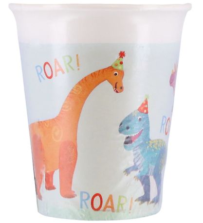 Decorata Party Paper cup - 8-Pack - 200 mL - Dino Party