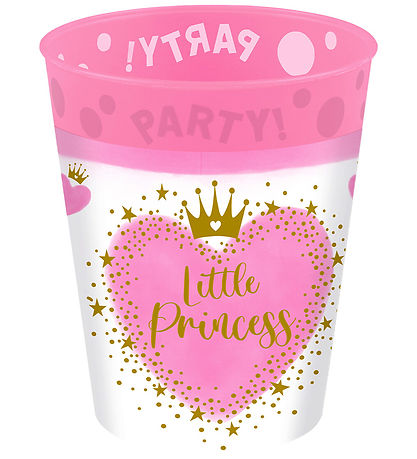 Decorata Party Plastic bekers - 4-pack - 250 ml - My Kleine Prin