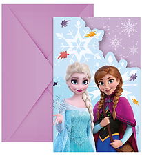 Decorata Party Invitations - 6-Pack - Frozen Idyllic Wonder Decorata Party Invitations - 6-Pack - Frozen Idyllic Wonder