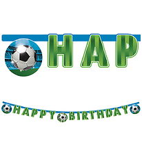 Decorata Party Happy Verjaardag Banner - Voetbal Fan