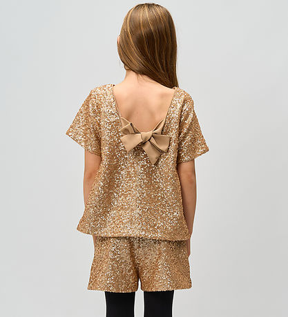 The New Shorts - TnRupa - Gold m. Pailletten