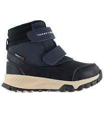 Tommy Hilfiger Talvikengät - Tex - Musta/Sininen