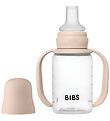 BIBS Feeding Bottle w. Handle - 150 mL - Blush