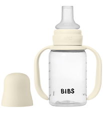 BIBS Babyflaske m. Håndtak - 150 ml - Ivory BIBS Babyflaske m. Håndtak - 150 ml - Ivory