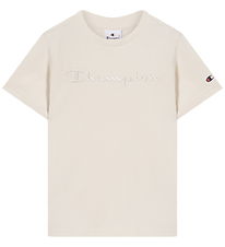 Champion T-Shirt - Ivory Leinwand
