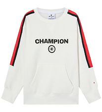 Champion Sweatshirt - Ivory White Champion Sweatshirt - Ivory White