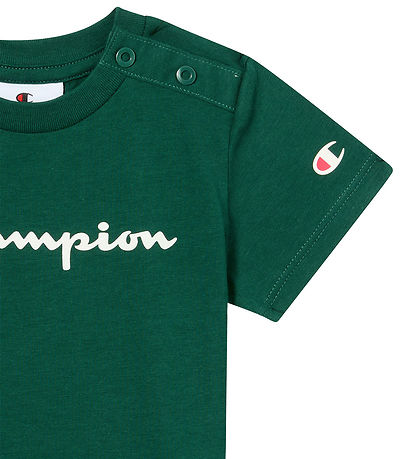 Champion T-shirt - 3-Pack - New Oxford Grey Melange