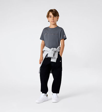 T-Shirt Champion - Forgé Steel Grey