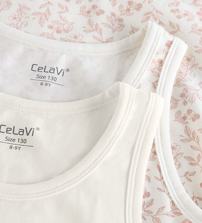CeLaVi Undertrøyer - 2-pack - Snow White