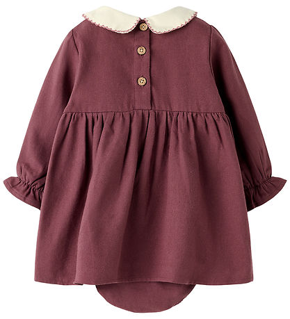 Lil' Atelier Kjolebody I/e - NbfRebel - Catawba Grape