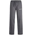 Jack & Jones Sweatpants - JpsTkane - Asphalt Jack & Jones Sweatpants - JpsTkane - Asphalt