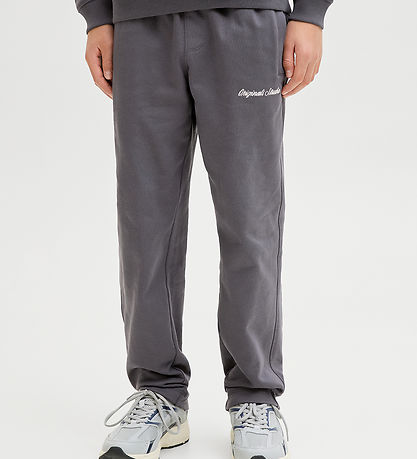 Pantalon de Jogging Jack & Jones - JpsTkane - Asphalte Pantalon de Jogging Jack & Jones - JpsTkane - Asphalte
