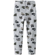 Name It Leggings - Wool - NmmWillow - Micro Chip/WORKING MACHINE Name It Leggings - Wool - NmmWillow - Micro Chip/WORKING MACHINE