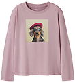 Name It Bluse - NkfVotea - Keepsake Lilac/Baskenmütze Dog