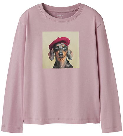 Name It Blouse - NkfVotea - Keepsake Lilac/Beret Dog