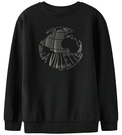 Name It Sweatshirt - NkmRandall - Black Name It Sweatshirt - NkmRandall - Black