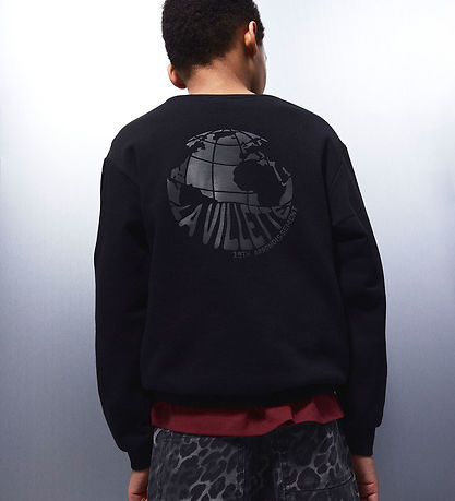 Name It Sweatshirt - NkmRandall - Black Name It Sweatshirt - NkmRandall - Black