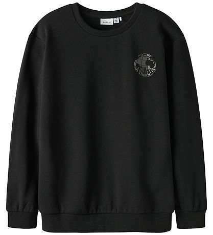 Name It Sweatshirt - NkmRandall - Black Name It Sweatshirt - NkmRandall - Black