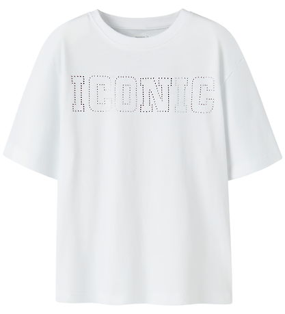 Name It T-shirt - NkfRosalie - Bright White