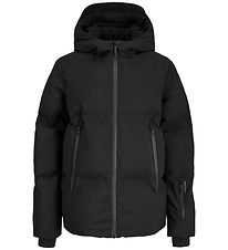 Jack & Jones Winter Coat - JcoFusion - Black Jack & Jones Winter Coat - JcoFusion - Black