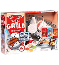 Melissa & Doug Play Food - 27 Parts - Grill