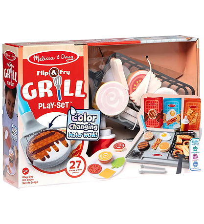 Melissa & Doug Leikfangamatur - 27 Partar - Grill