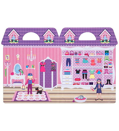 Melissa & Doug Límmiðar - 76 Stk. - Dress Upp