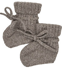 Lalaby Kruipschoenen - Gebreid - Konijn - Gierst