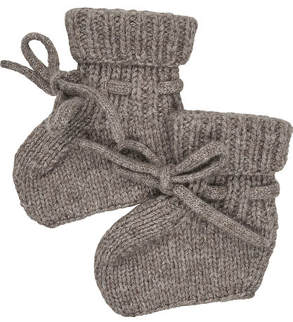 Lalaby Booties - Wool - Cony - Millet Lalaby Booties - Wool - Cony - Millet