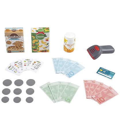 Smoby Cash register w. Light/Sound - 30 Parts