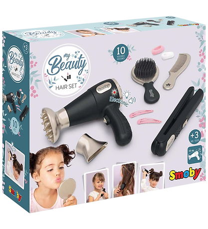 Smoby Hairstyling Set - My Beauty - 10 Parts