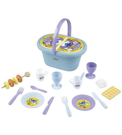 Smoby Picnic basket - 19 Parts - Stitch