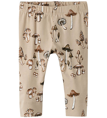 Name It Leggings - NbmOfeyan - Iceland Fossil