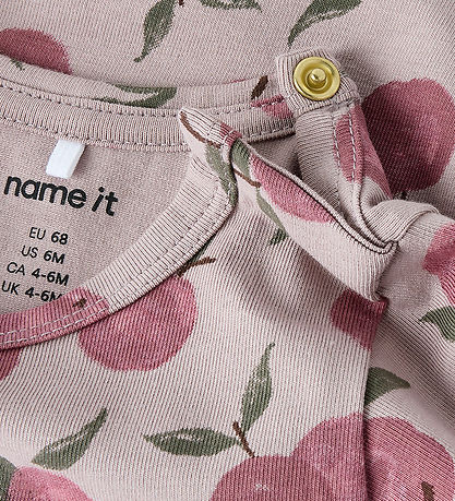 Name It Bodysuit l/s - NbfOfelly - Bark